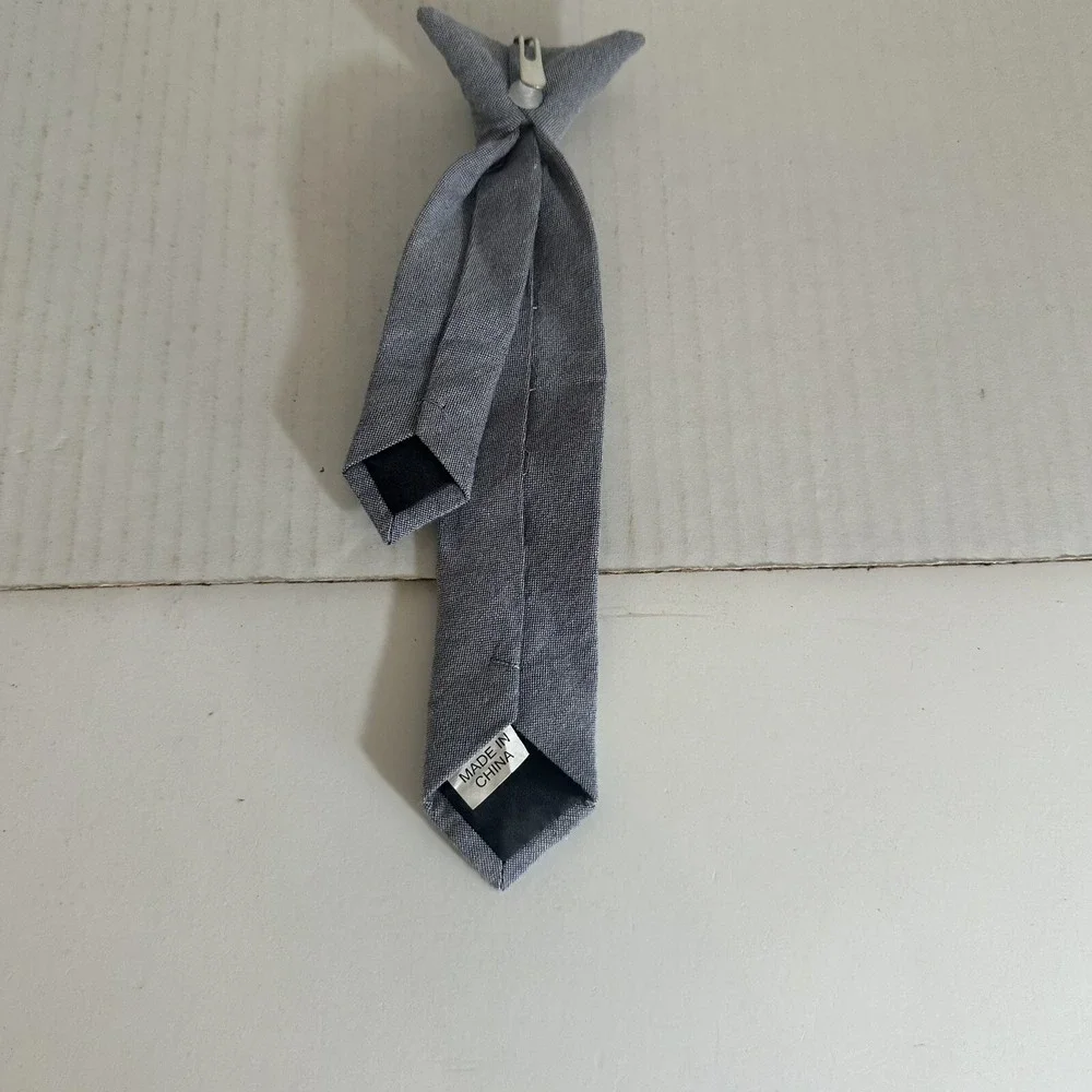 Infant/Toddler/Boy Clip On Ties Lot Of 4 Boys Polyester Assorted Sizes and Color